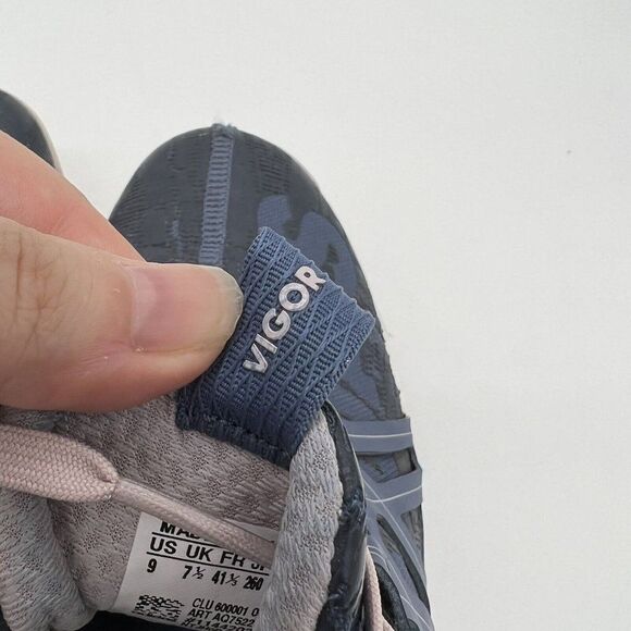 ADIDAS Women's Blue Vigor Bounce Athletic Trail running SHOES AQ7522 size 9 US - Picture 6 of 7